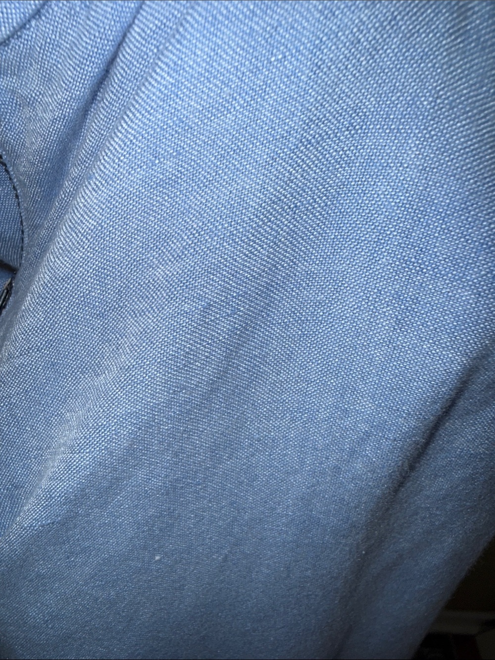 LOFT Light Blue Wide Leg Pants - Picture 8 of 9
